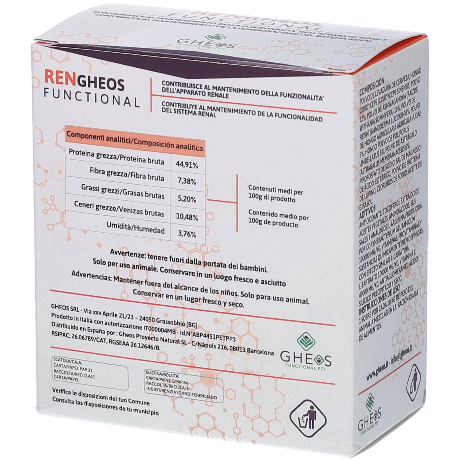 Ren Gheos Functional 30 Bustine
