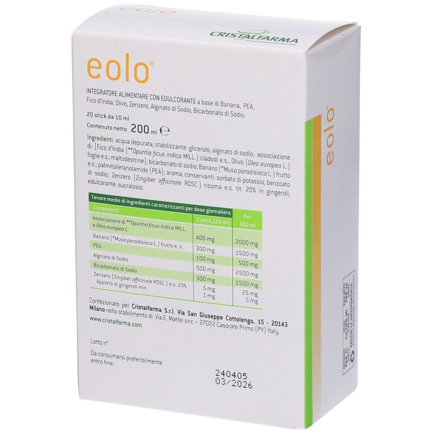 Eolo 20 Stick