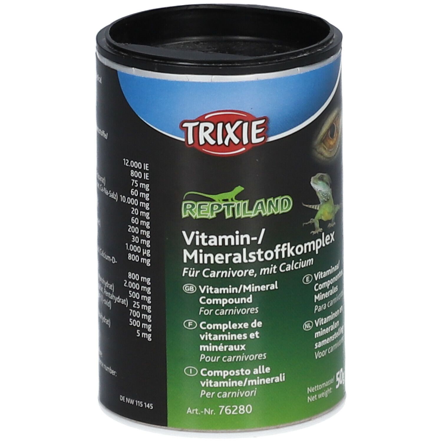 TRIXIE Reptiland Composto alle vitamine/minerali per rettili carnivori