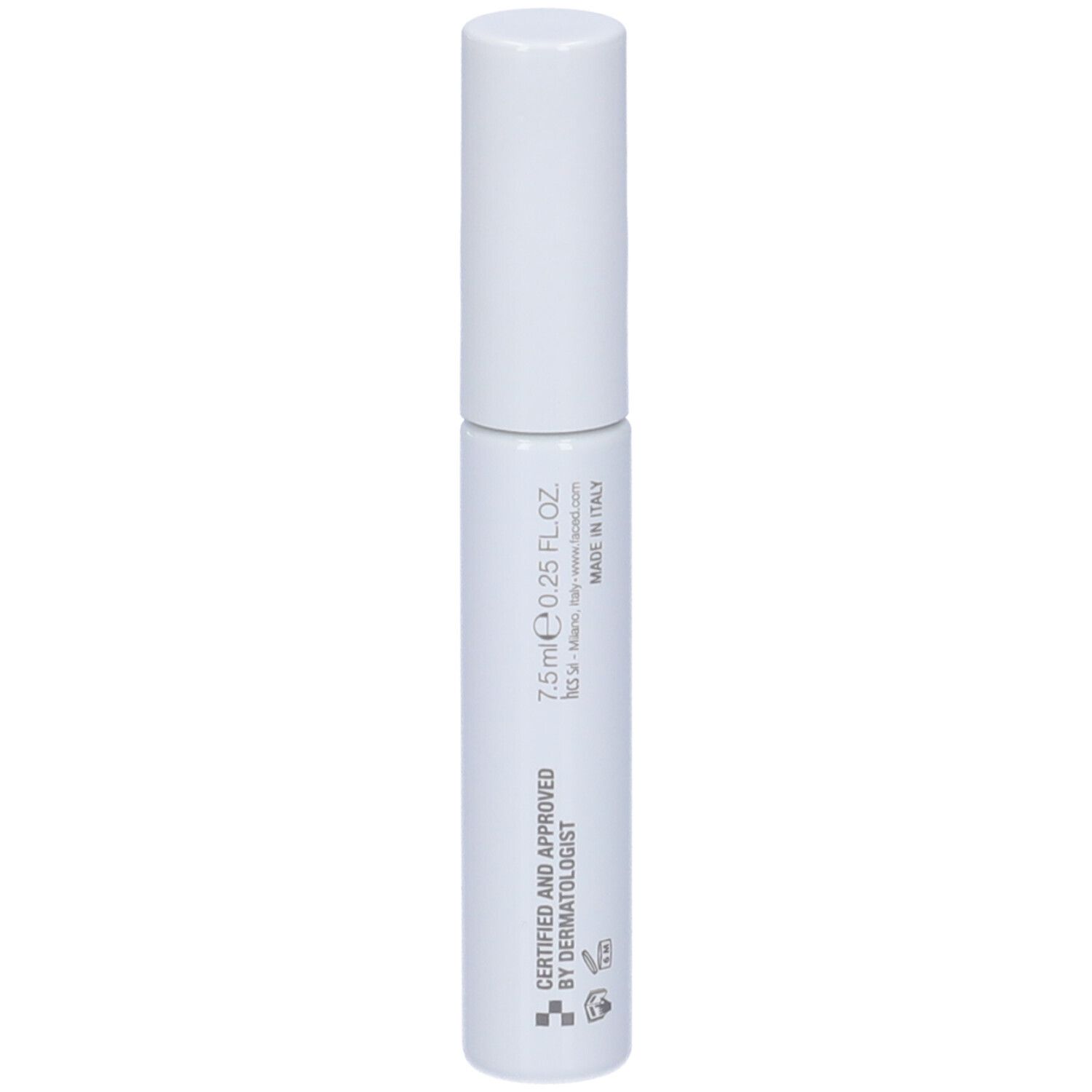 Stick bianco con tappo bianco. Scritta: FaceD, Pure Clear anti-imperfections stick.