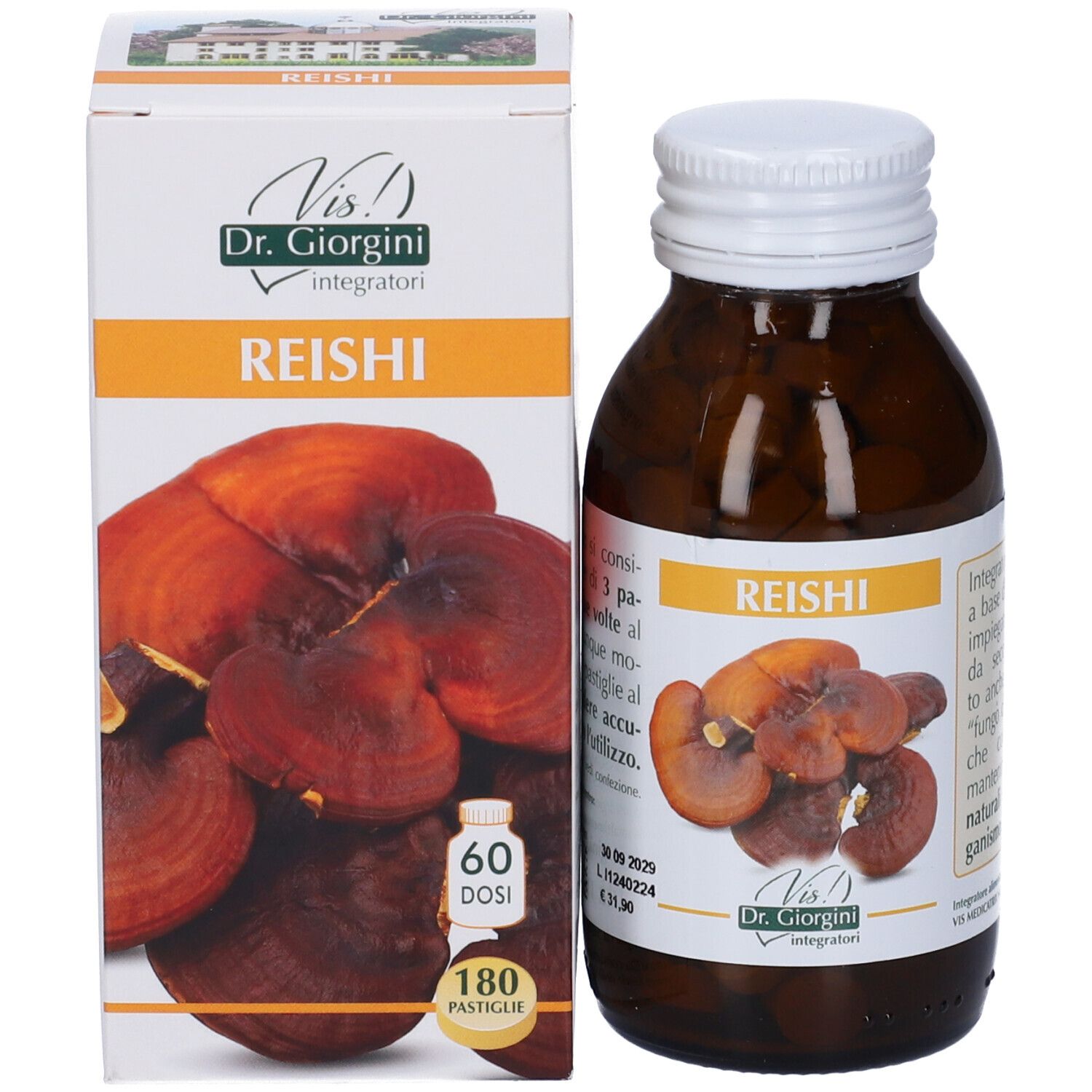 Reishi 180 Pastiglie