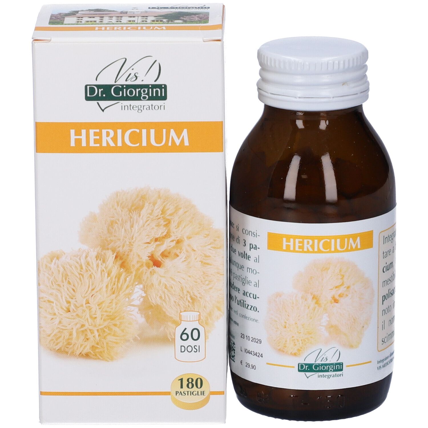 Hericium 180 Pastiglie