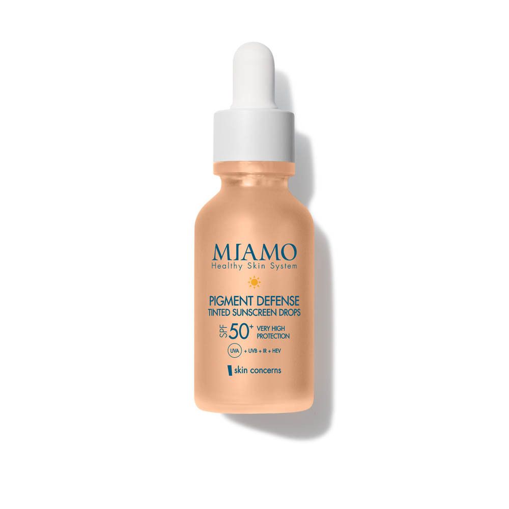 Miamo Pigment Defense Tinted Sunscreen Drops Siero