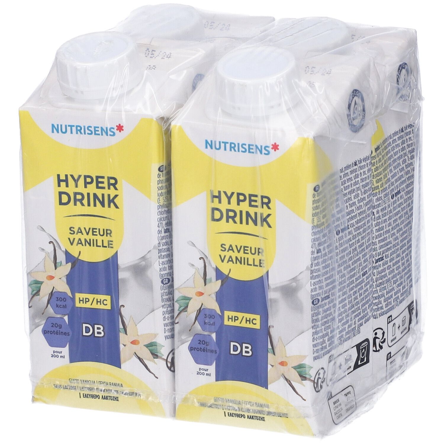 Hyperdrink Db Vaniglia 4X200 Ml
