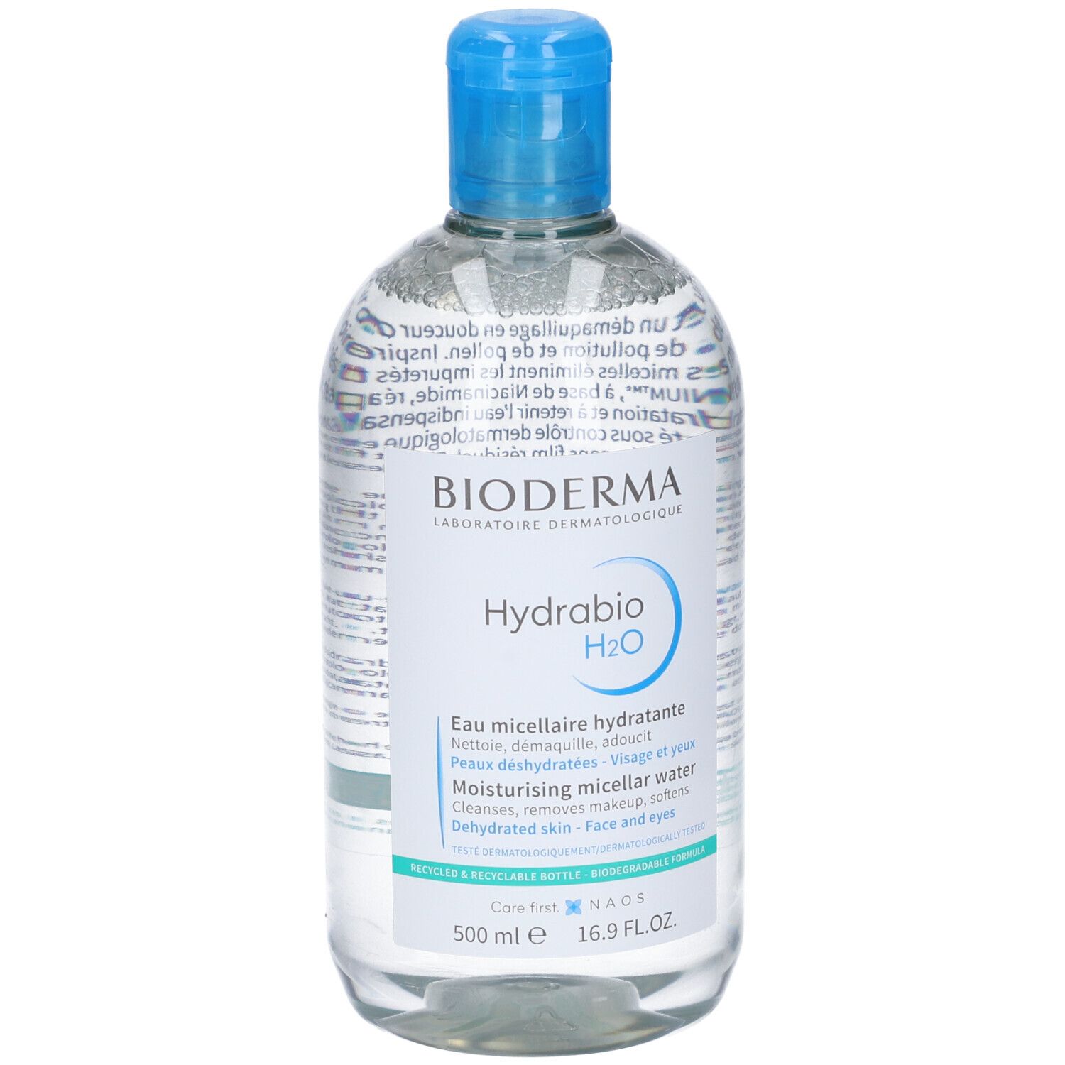 BIODERMA Hydrabio H2O Acqua micellare struccante idratante pelle disidratata