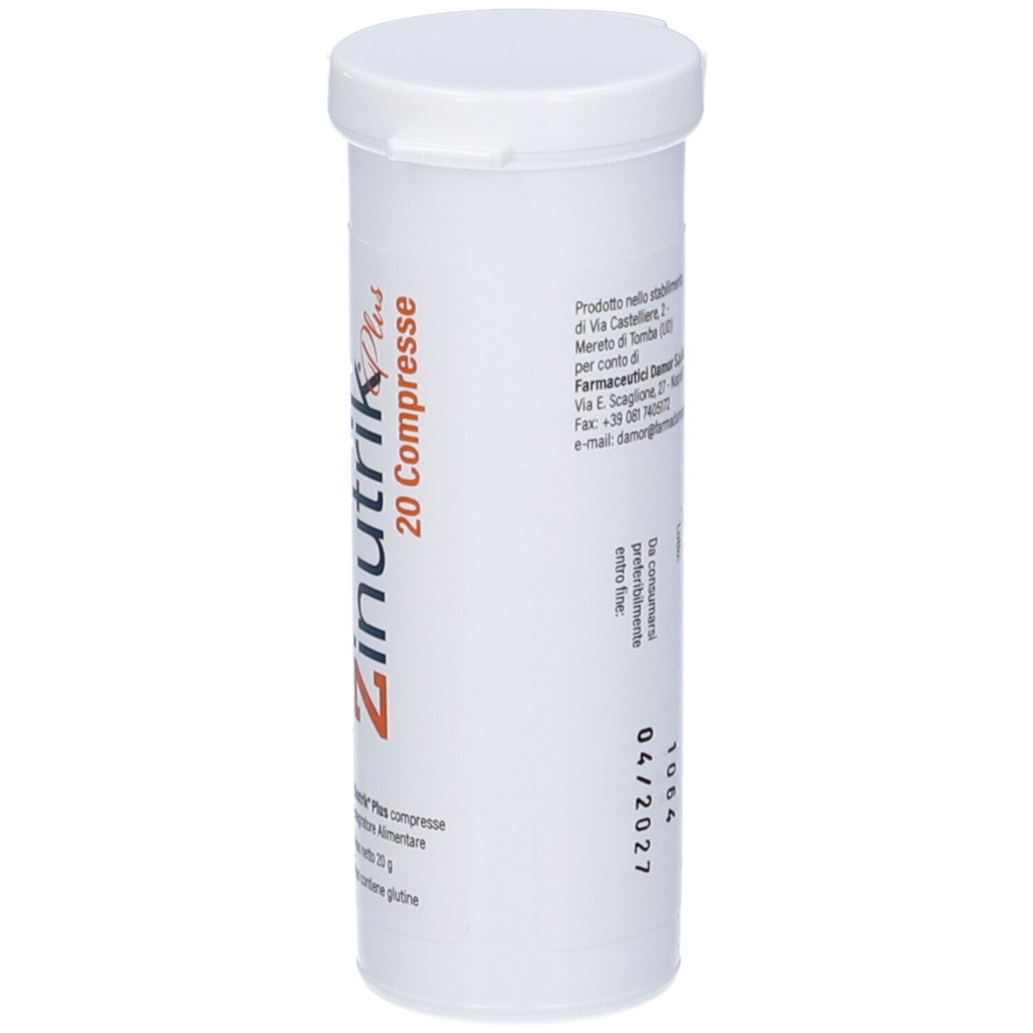 Zinutrik Plus 20 Compresse