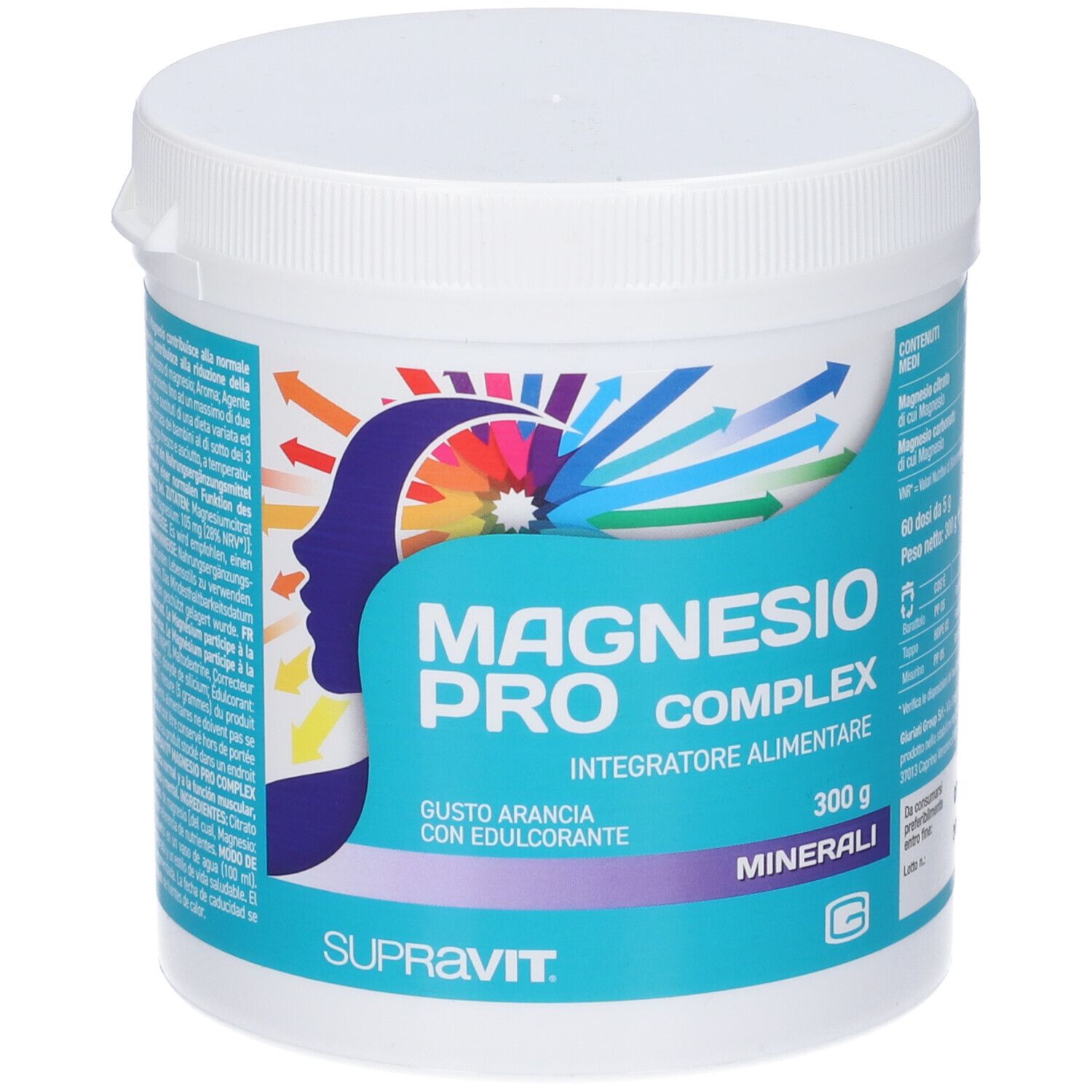 Supravit Magnesio Pro Complex Polvere Gusto Arancia