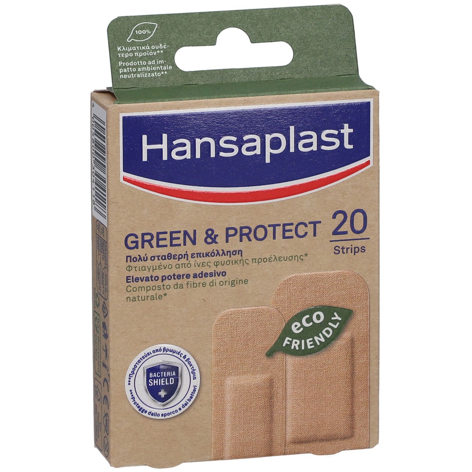 Hansaplast Green & Protect (22 x 72 mm) (30 x 72 mm)