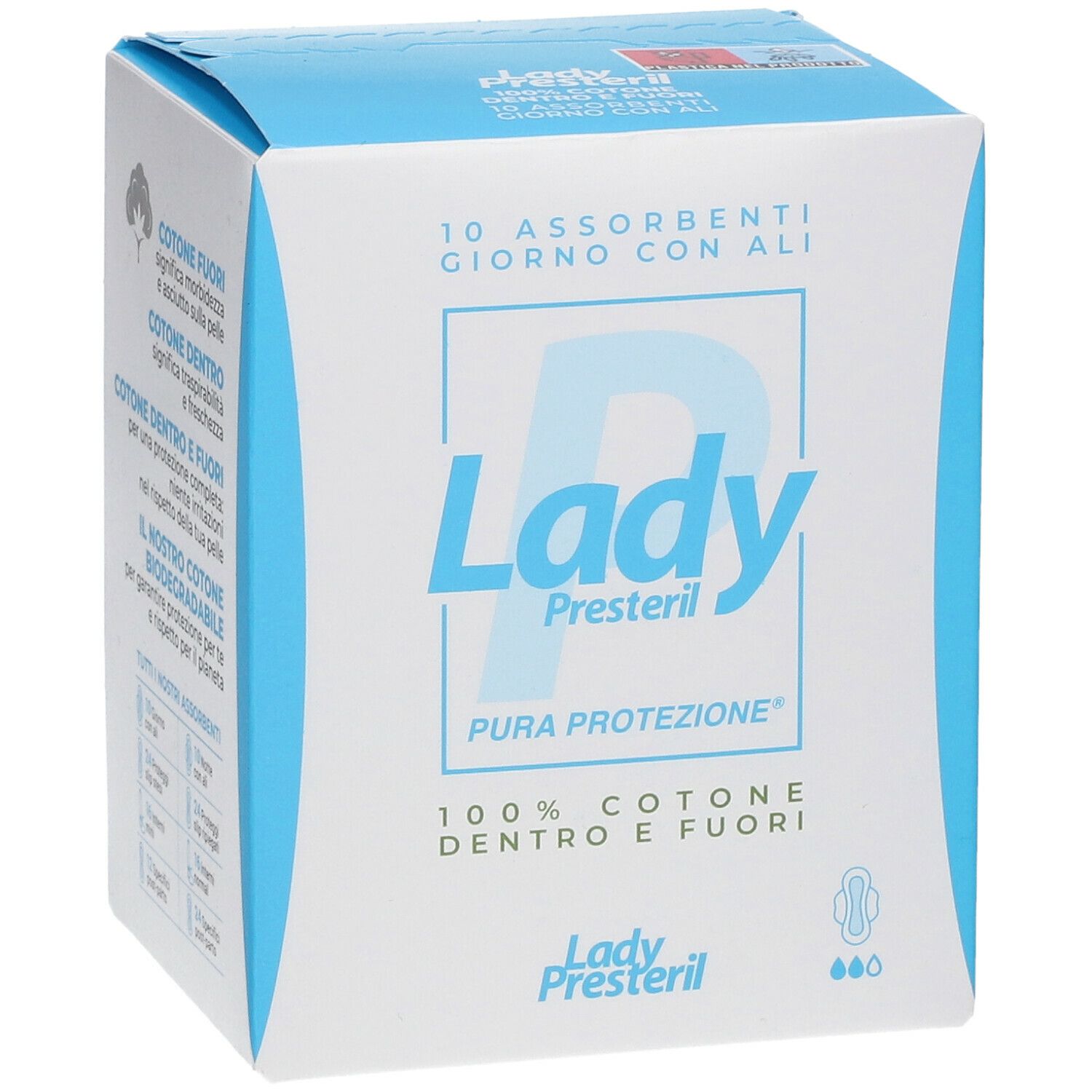 Lady Presteril Pura Protezione® Giorno Ali