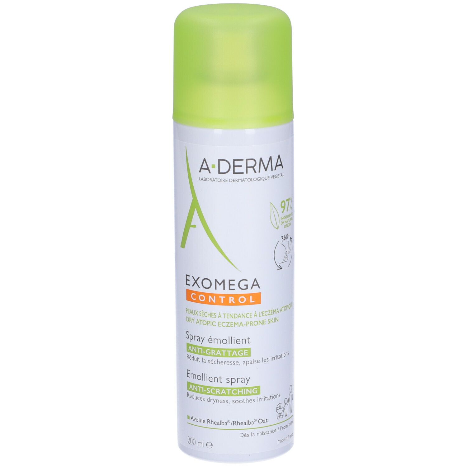A-Derma, Spray Emolliente "anti-grattage" - Exomega Control