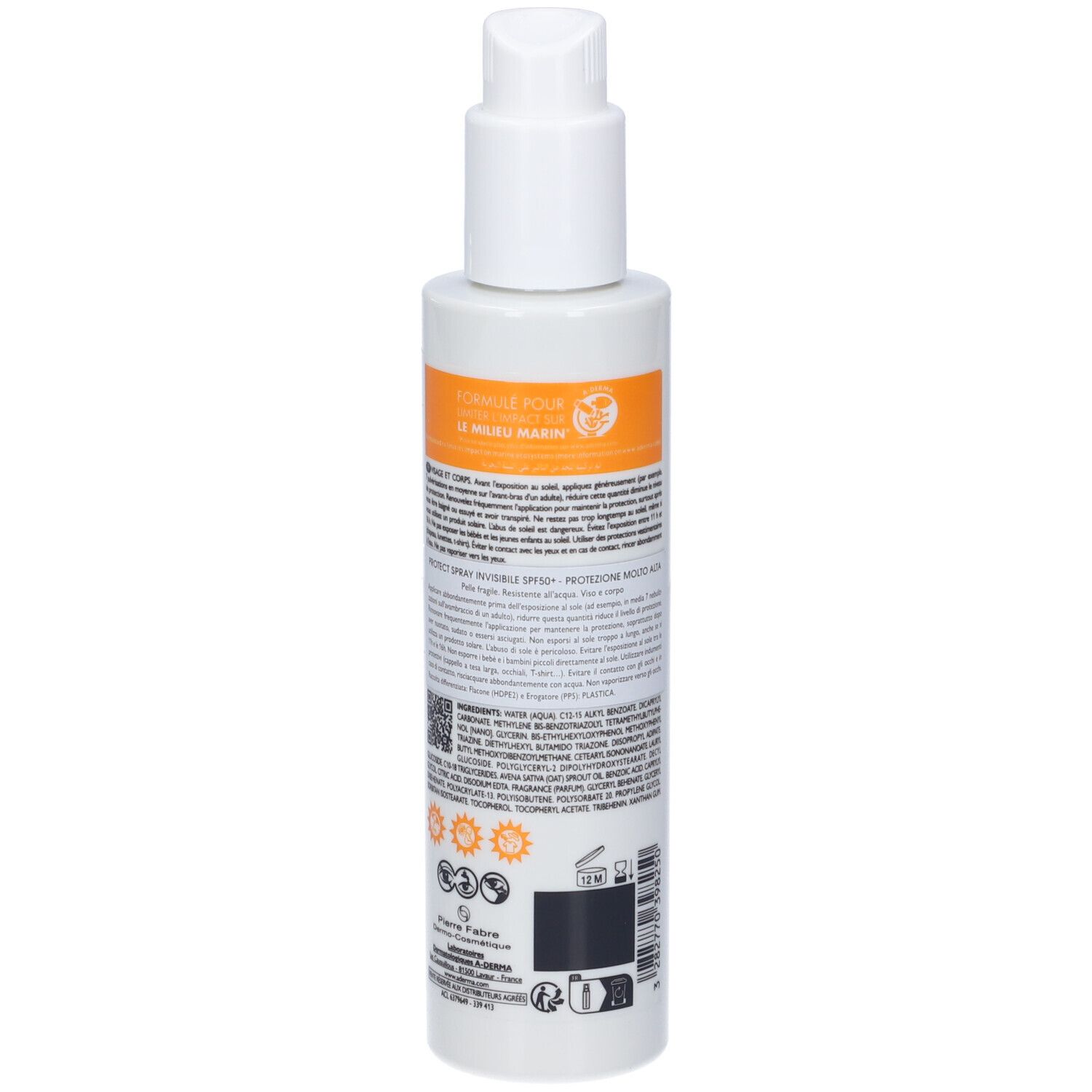 A-Derma Protect Spray Invisibile SPF50+