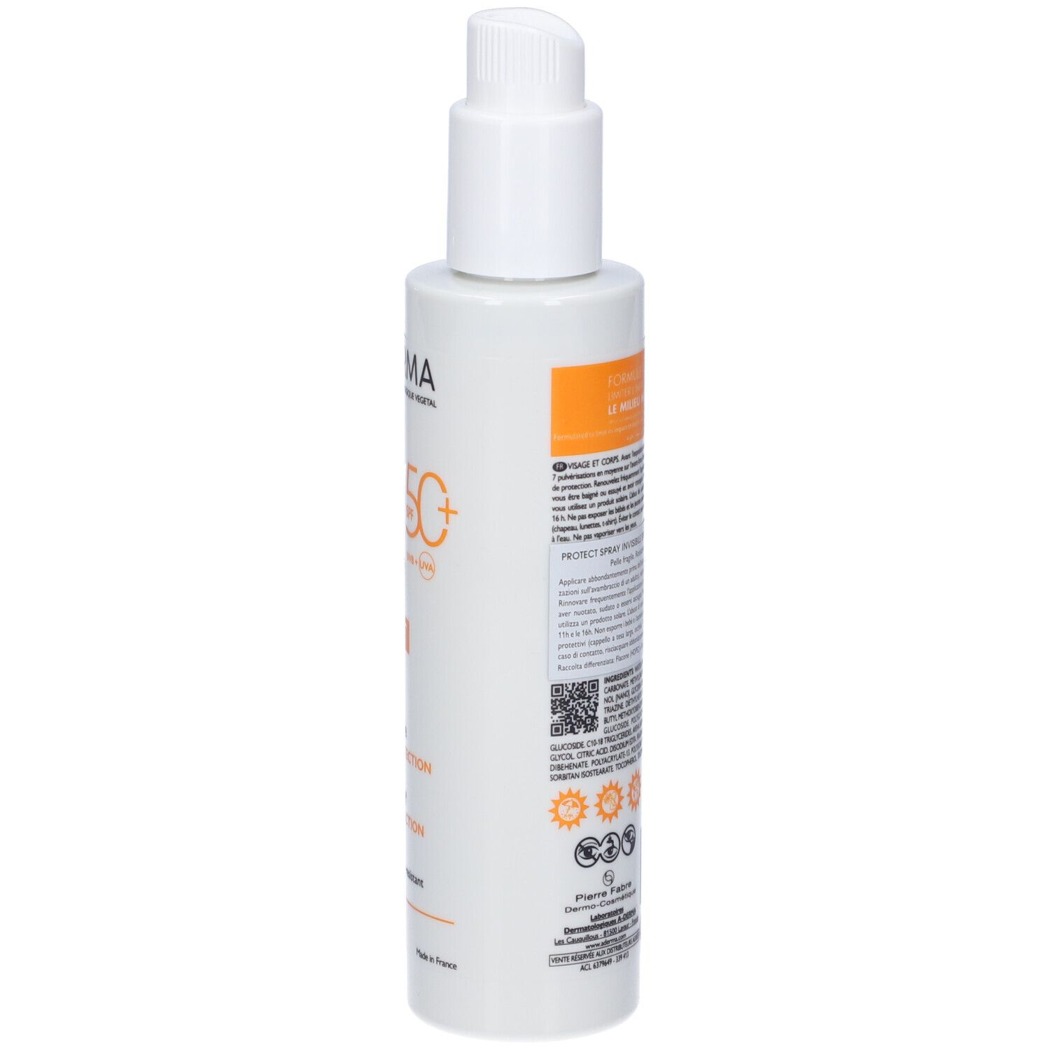 A-Derma Protect Spray Invisibile SPF50+