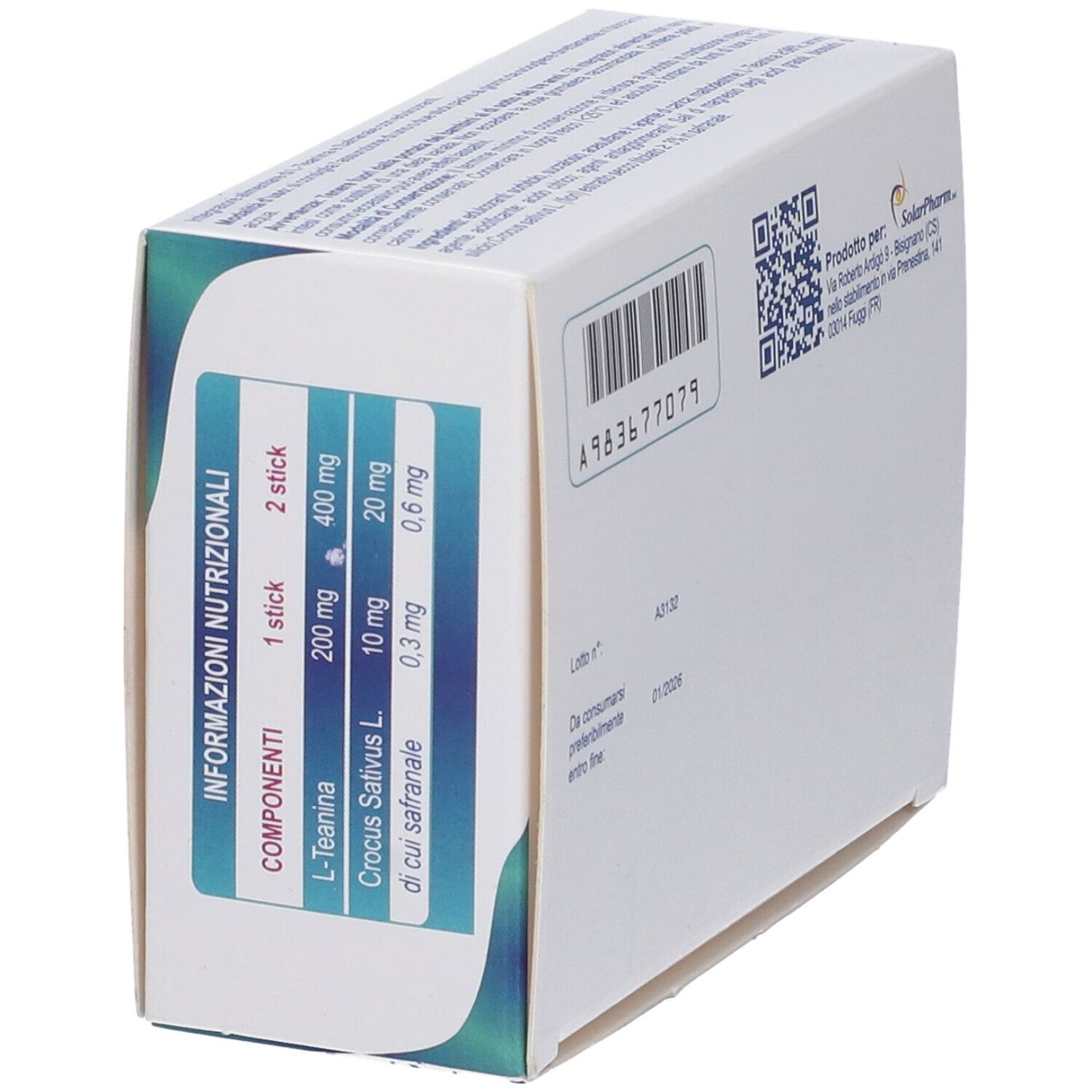 Anstea 20Stick Orosolubili