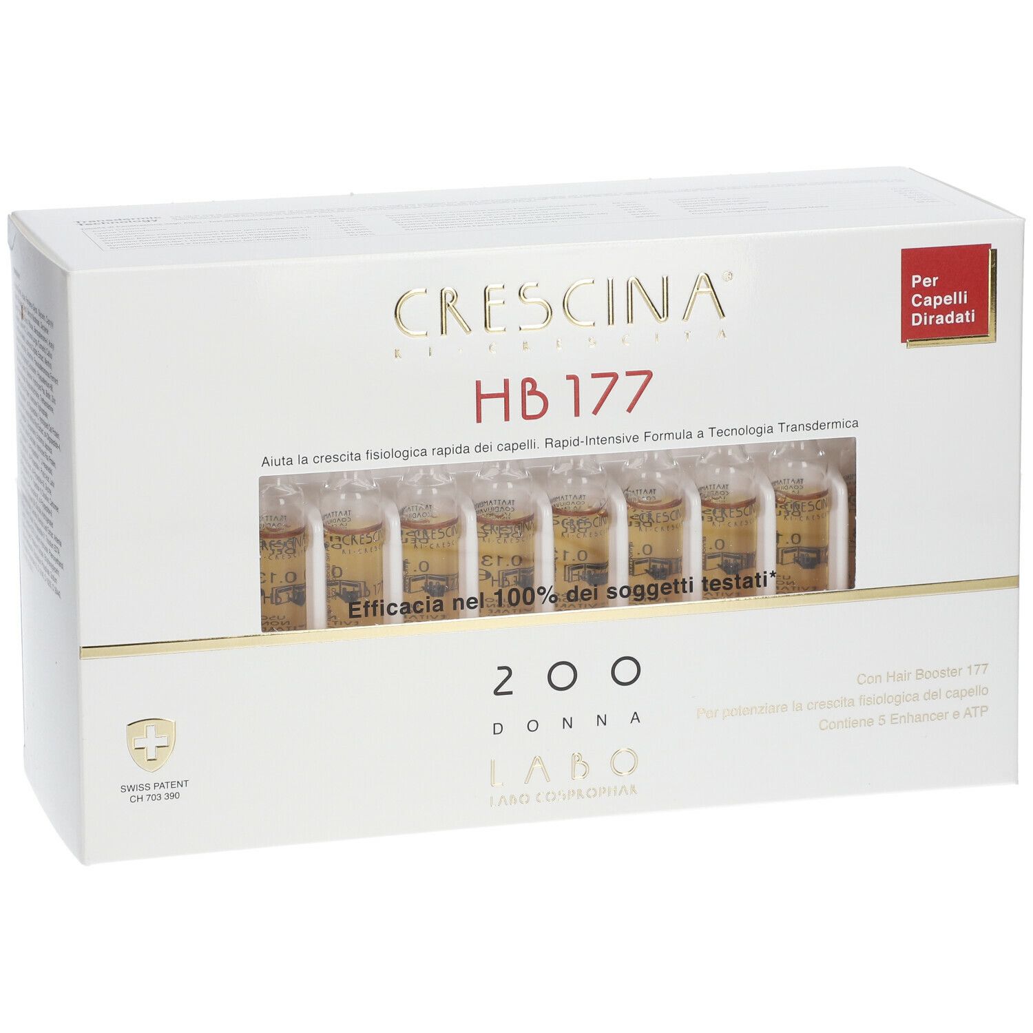 CRESCINA® Transdermic Ri-Crescita HB 177 200 Donna