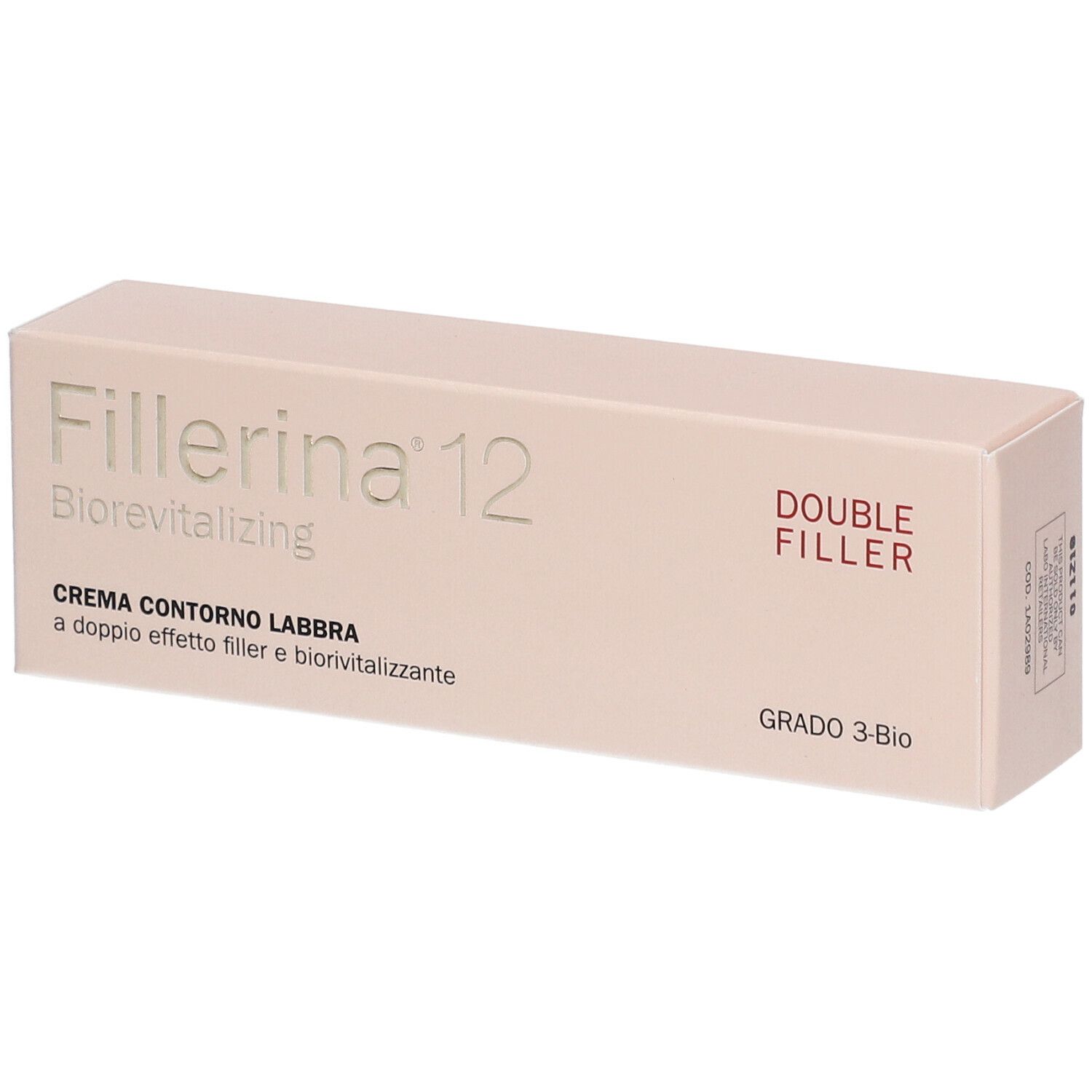 Fillerina® 12 Double Filler Biorevitalizing Crema Contorno Labbra Grado 3