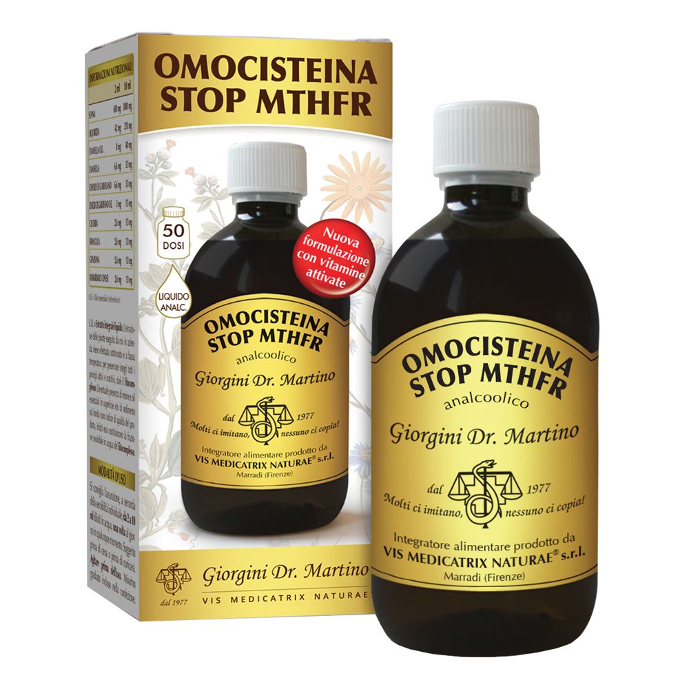 Omocisteina Stop Mthfr Liquido Analcoolico 500 Ml