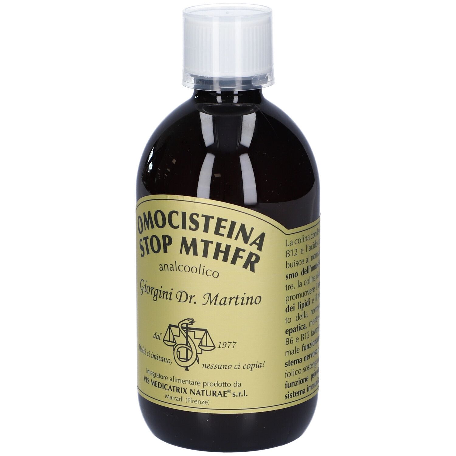 Omocisteina Stop Mthfr Liquido Analcoolico 500 Ml