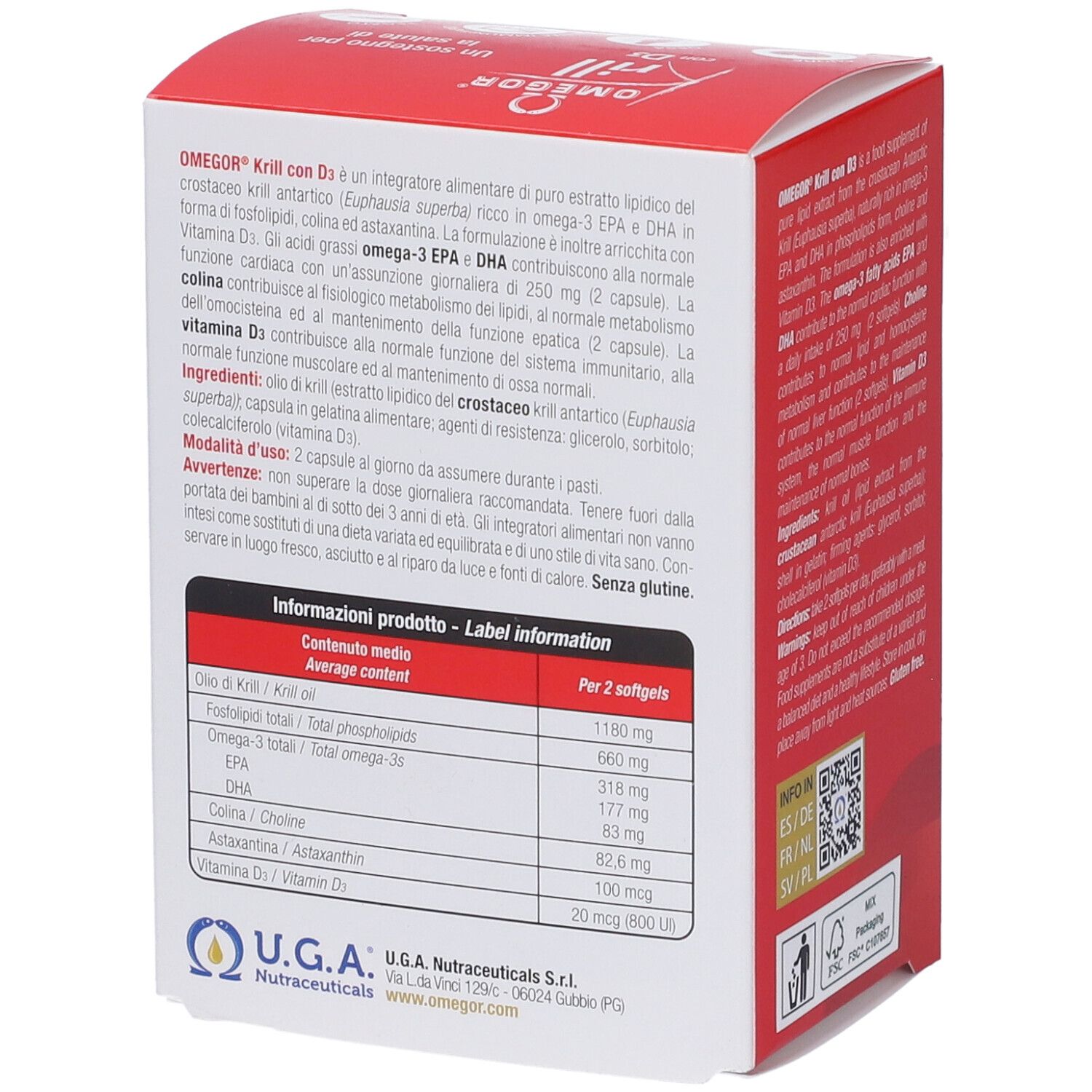 Omegor Krill D3 Capsule
