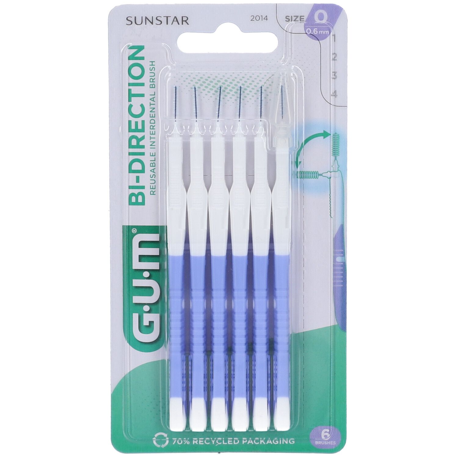 Gum Bi-Direction Iso 0 0,6mm