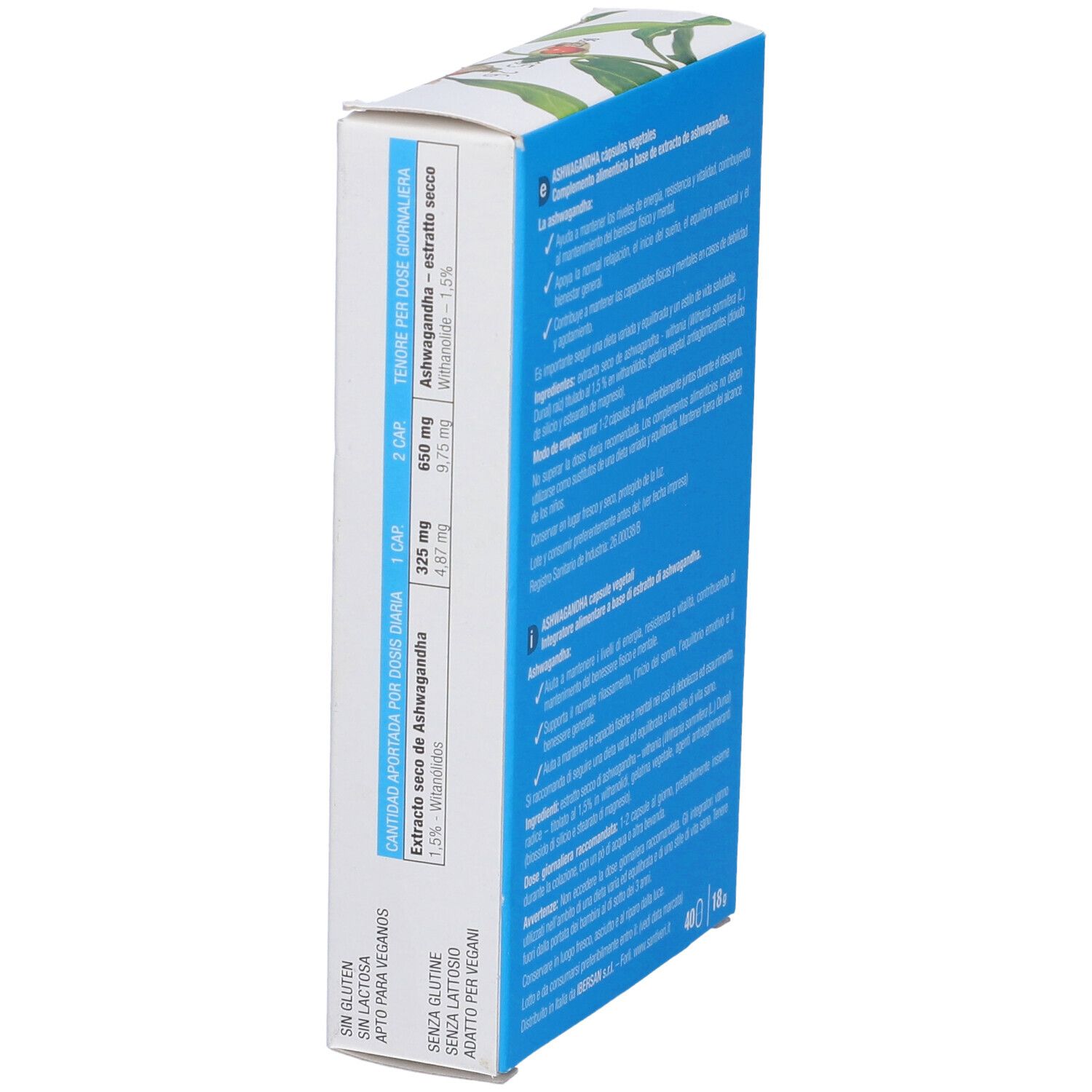 Fitocultura Ashwagandha 40 Capsule