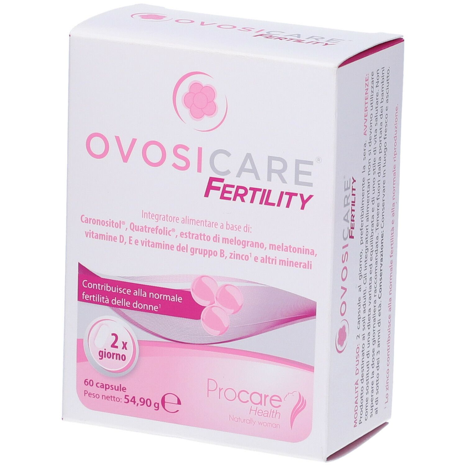 Ovosicare Fertility 60Cps 60 pz Redcare