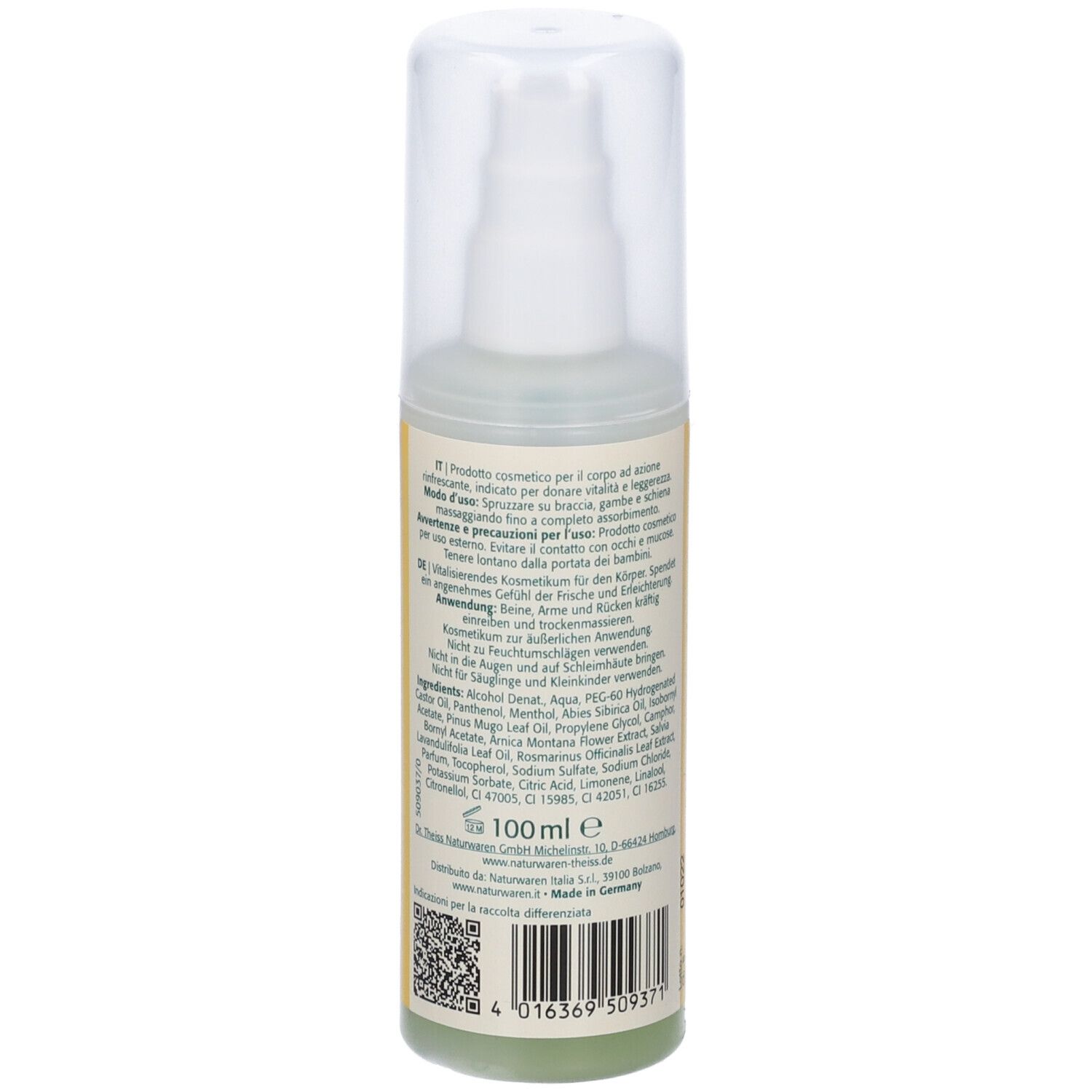 Dr Theiss Arnica Lozione Spray - risparmia il 25% con il codice: NAT25