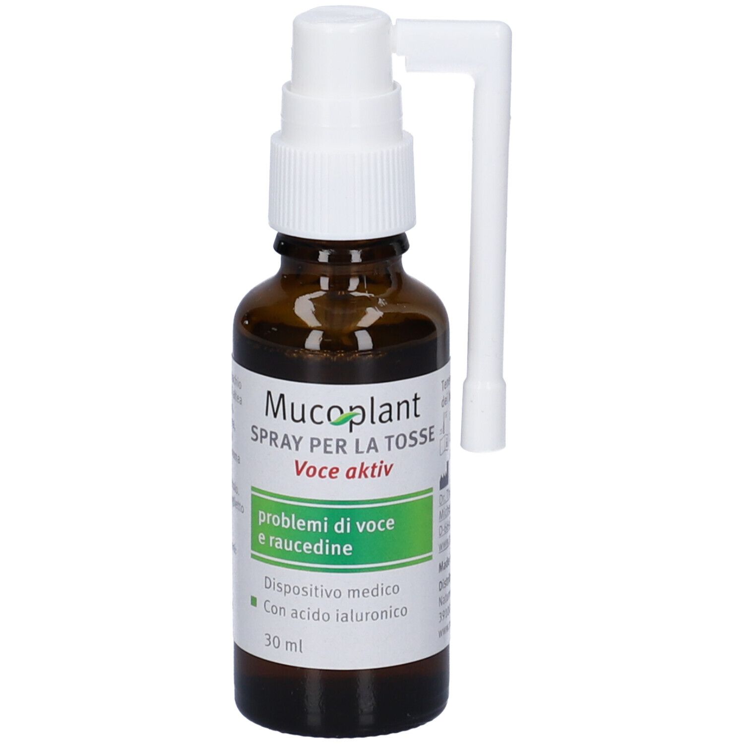 DR.THEISS Mucoplant SPRAY PER LA TOSSE Voce Aktiv