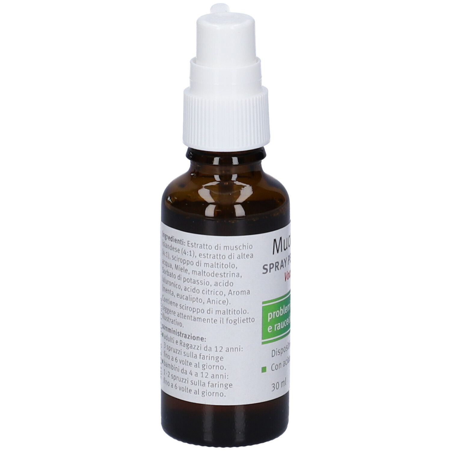 DR.THEISS Mucoplant SPRAY PER LA TOSSE Voce Aktiv