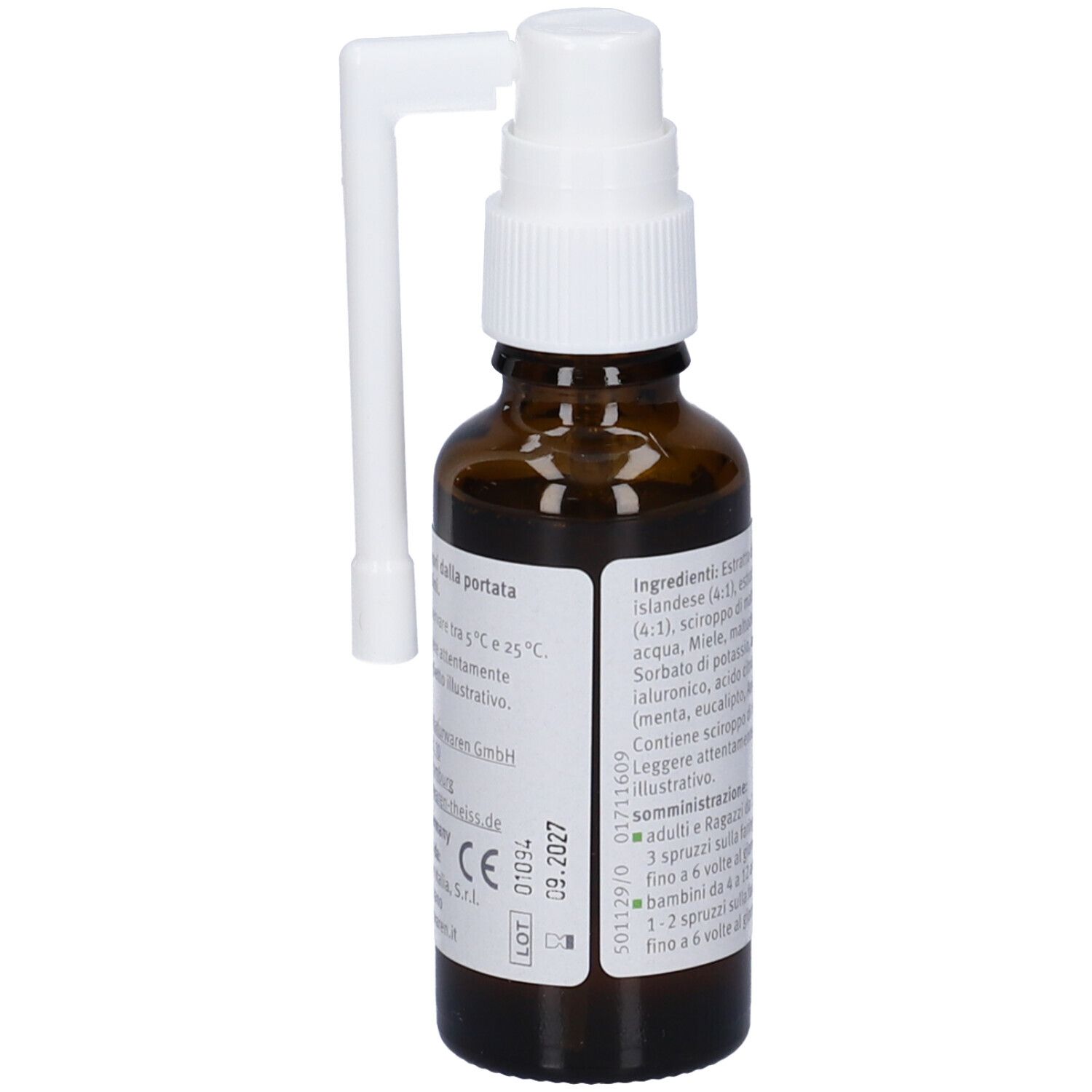DR.THEISS Mucoplant SPRAY PER LA TOSSE Voce Aktiv