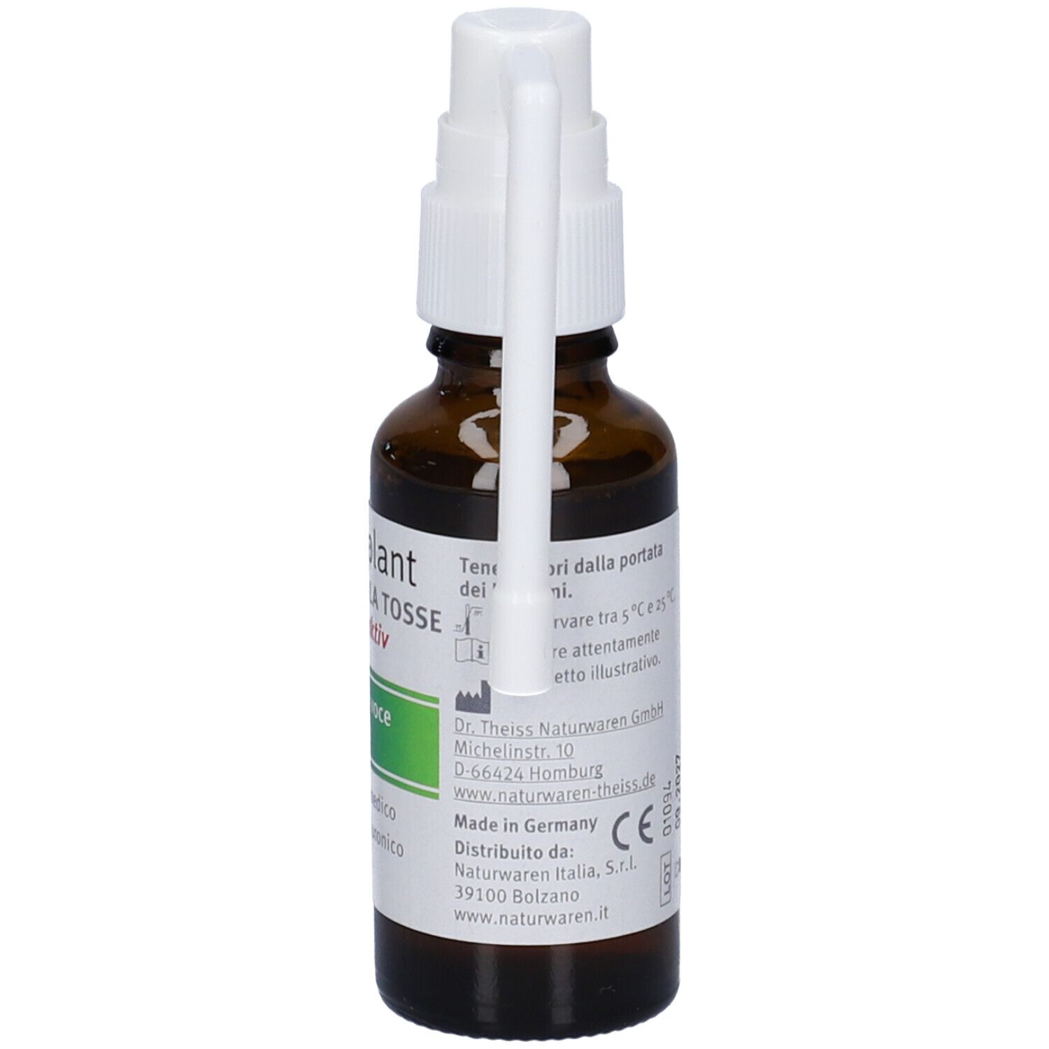 DR.THEISS Mucoplant SPRAY PER LA TOSSE Voce Aktiv