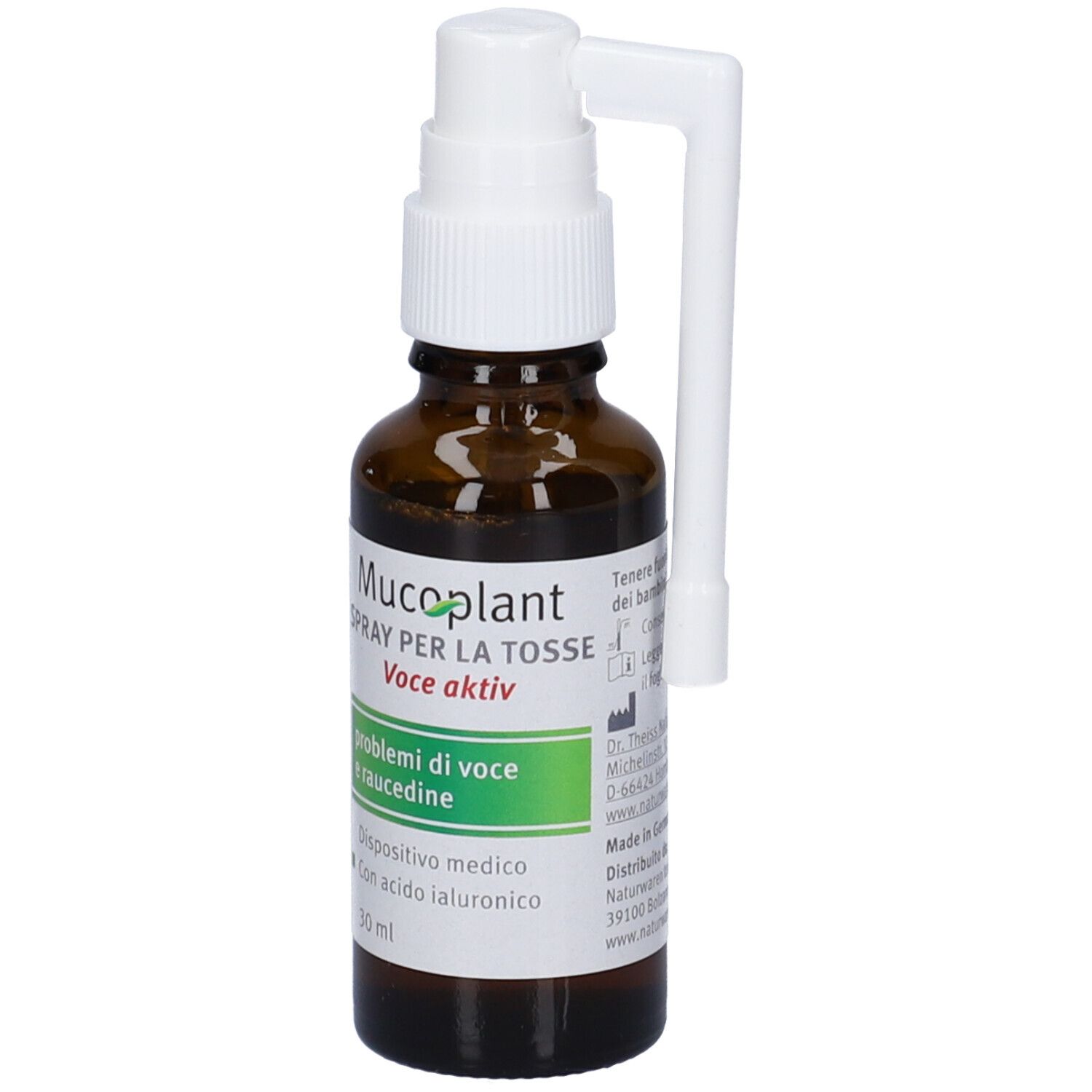 DR.THEISS Mucoplant SPRAY PER LA TOSSE Voce Aktiv