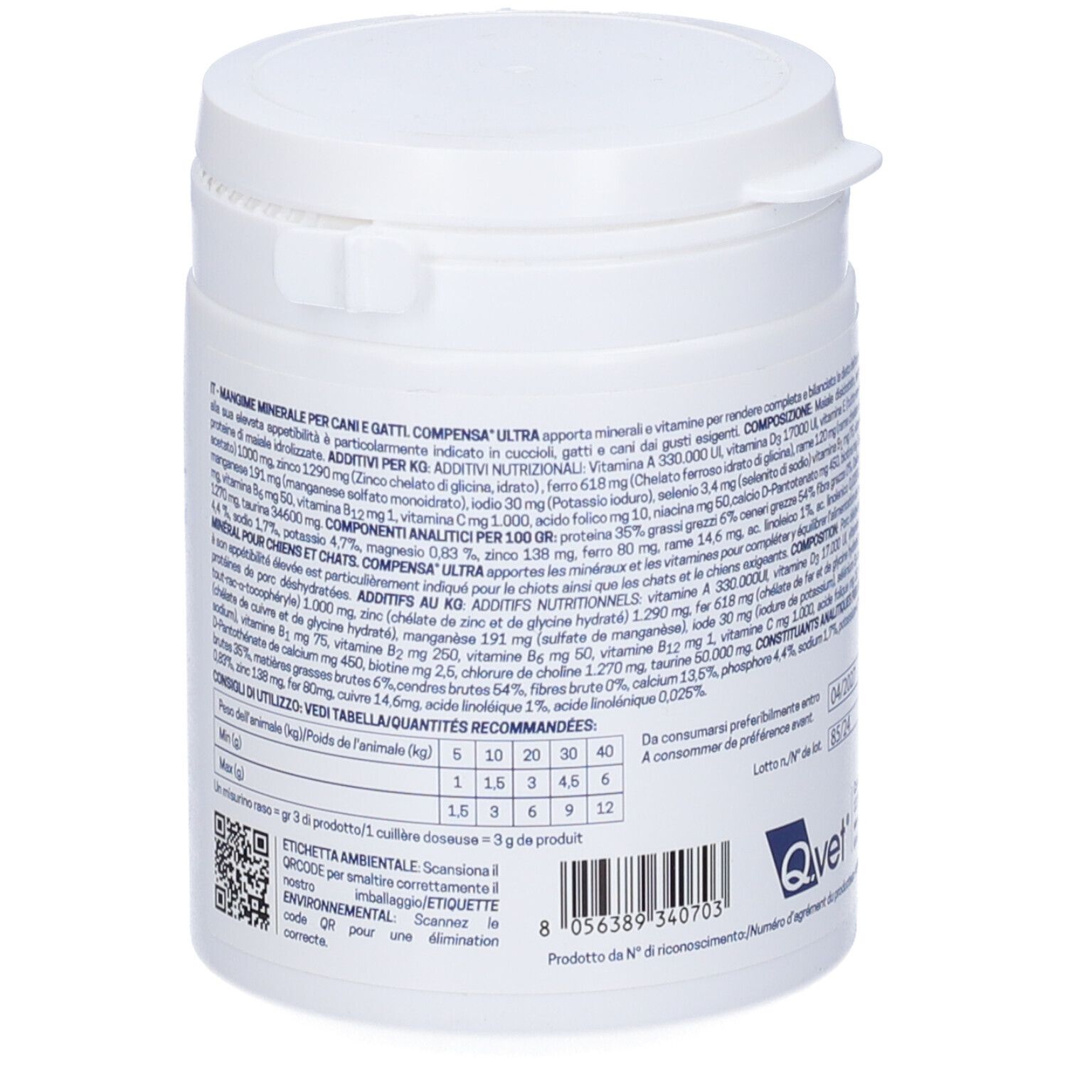 Q Diet Compensa Ultra 250 G