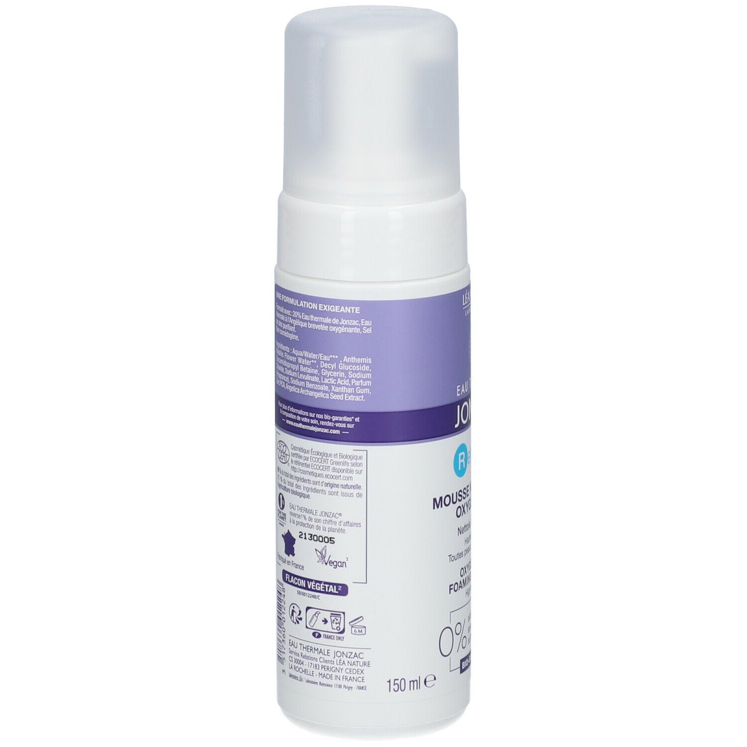 Eau Thermale Jonzac Mousse Detergente Ossigenante Rehydrate