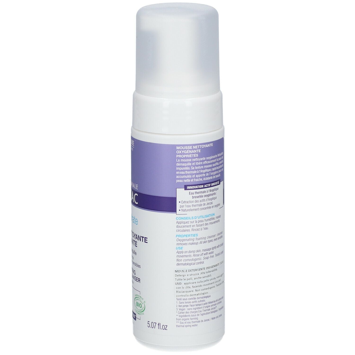 Eau Thermale Jonzac Mousse Detergente Ossigenante Rehydrate