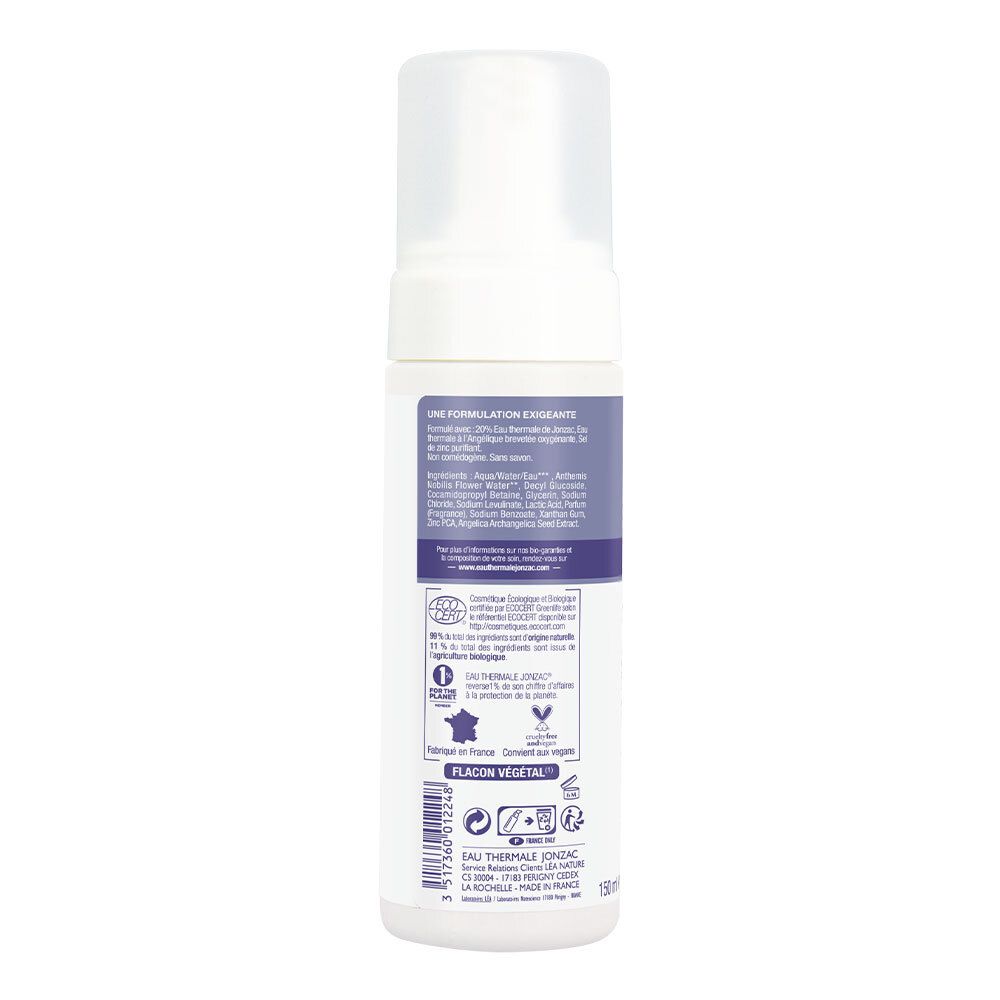 Eau Thermale Jonzac Mousse Detergente Ossigenante Rehydrate