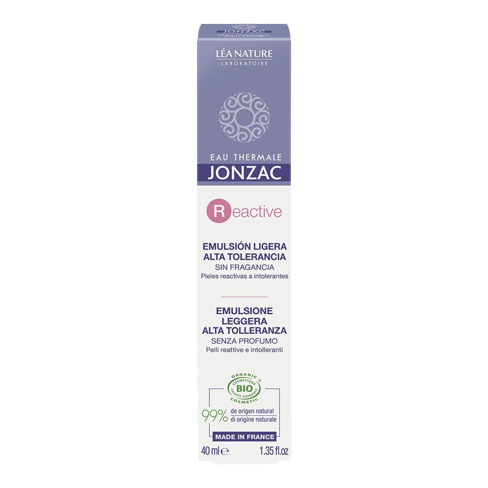 Eau Thermale Jonzac Emulsione Leggera Alta Tolleranza Reactive
