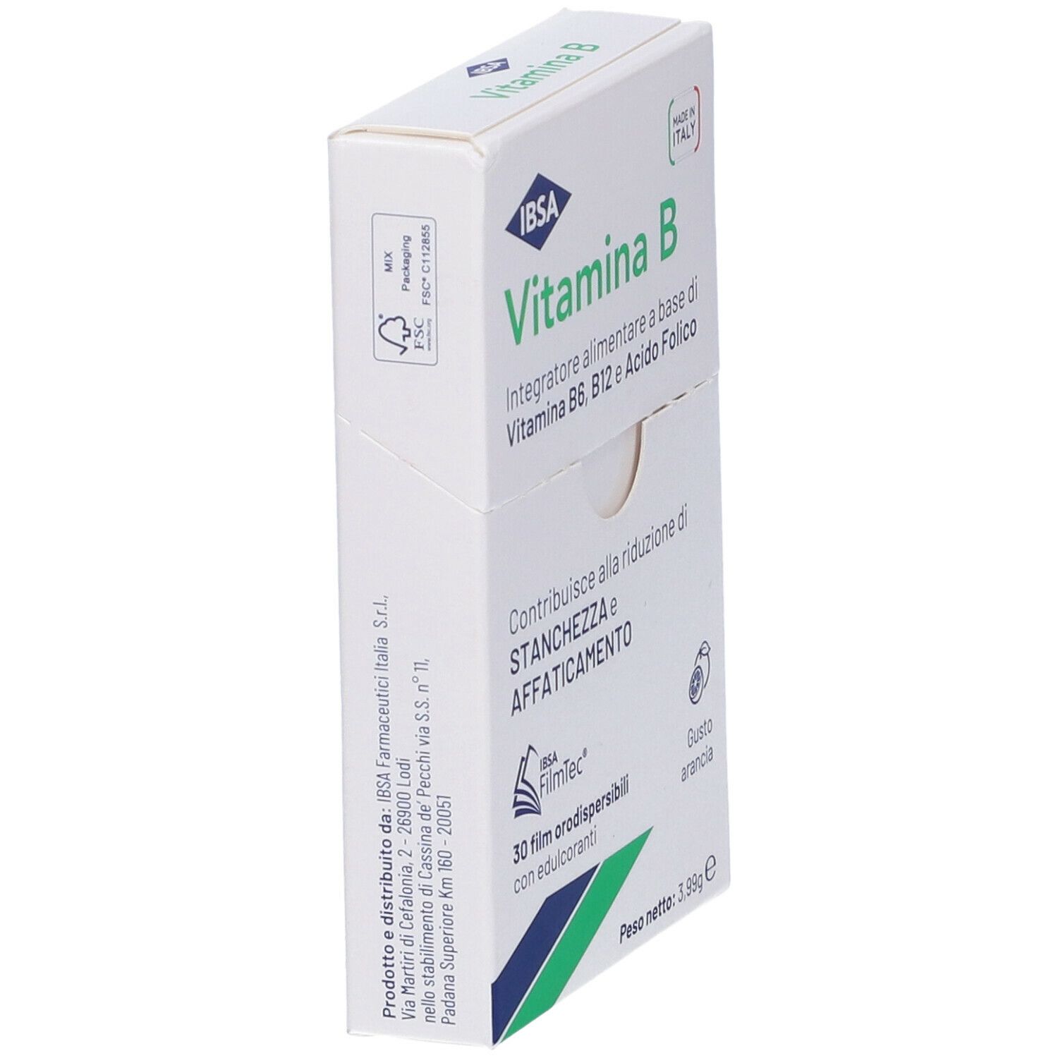 Vitamina B Ibsa 30 Film Orali 3,99 G - Redcare