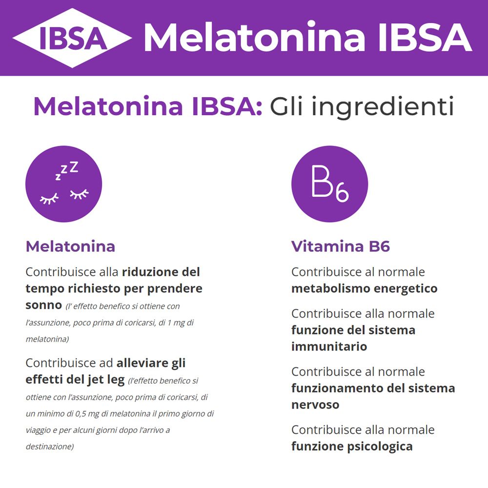 Melatonina Ibsa 30 Film Orali