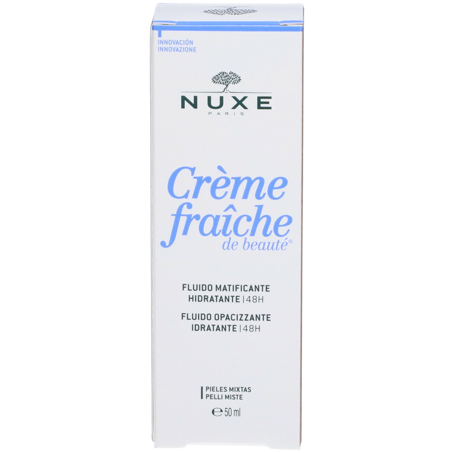NUXE Crème fraîche de beauté® Fluido Opacizzante Idratante 48h Pelli Miste