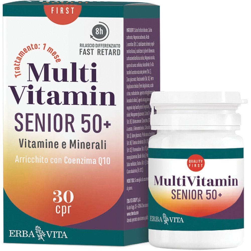 Multi Vitamin Senior 50+ 30 Compresse