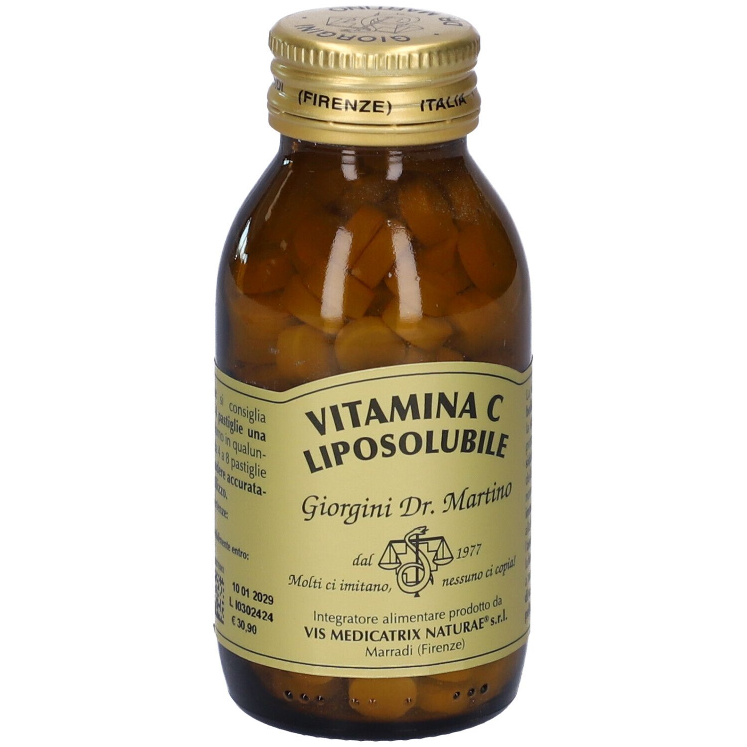 Vitamina C Liposolubile 180 Pastiglie