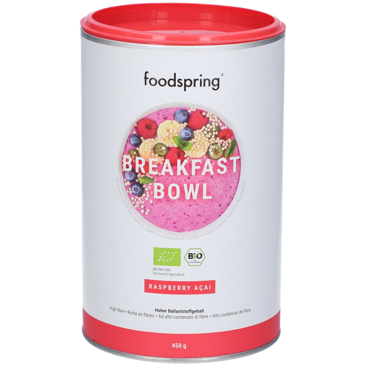Foodspring® Breakfast Bowl Lamponi Acai