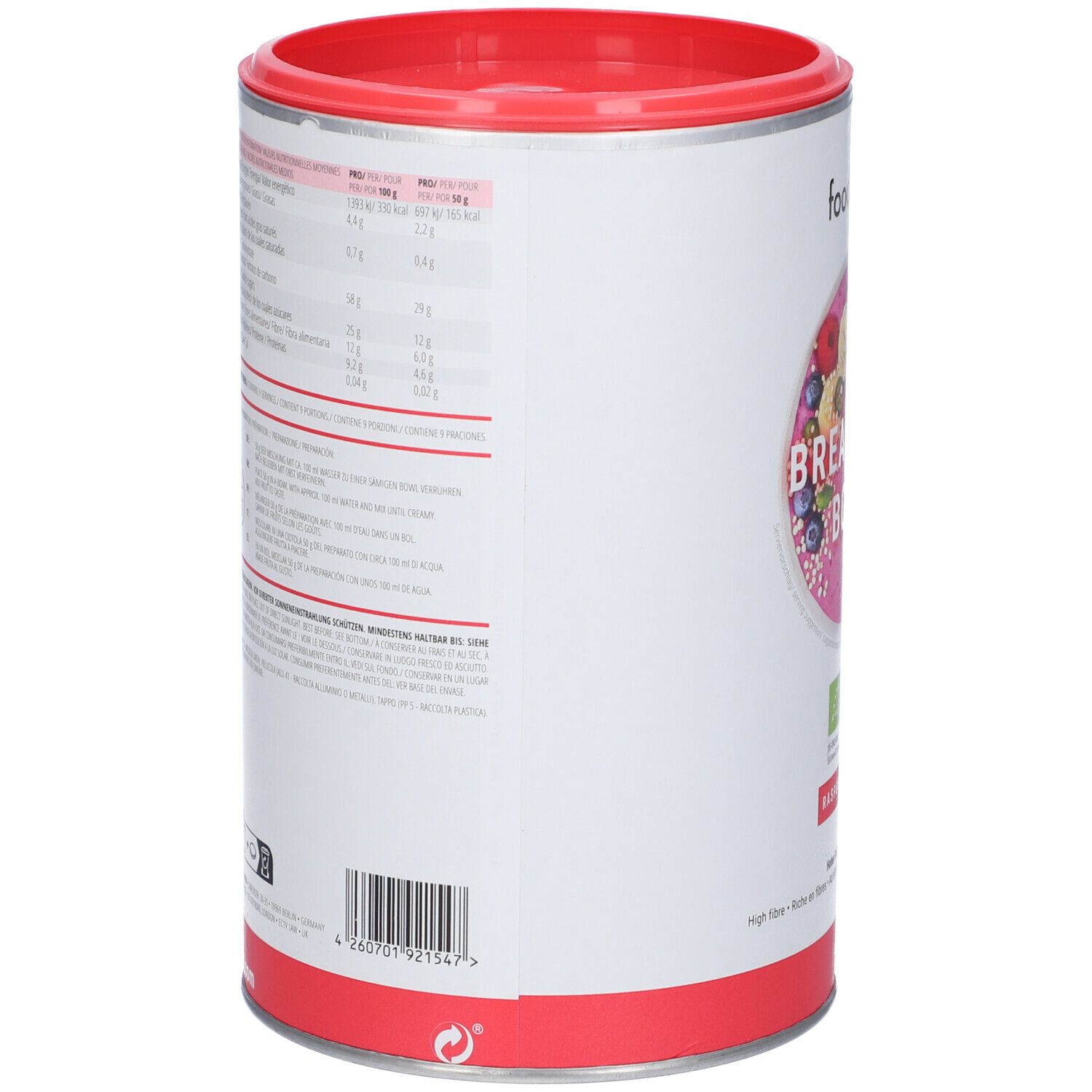 Foodspring® Breakfast Bowl Lamponi Acai