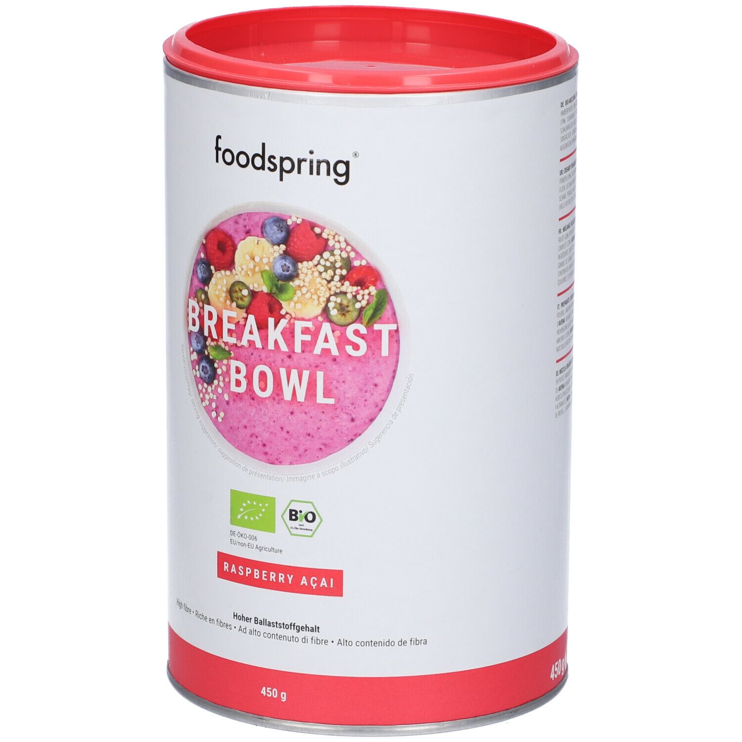 Foodspring® Breakfast Bowl Lamponi Acai