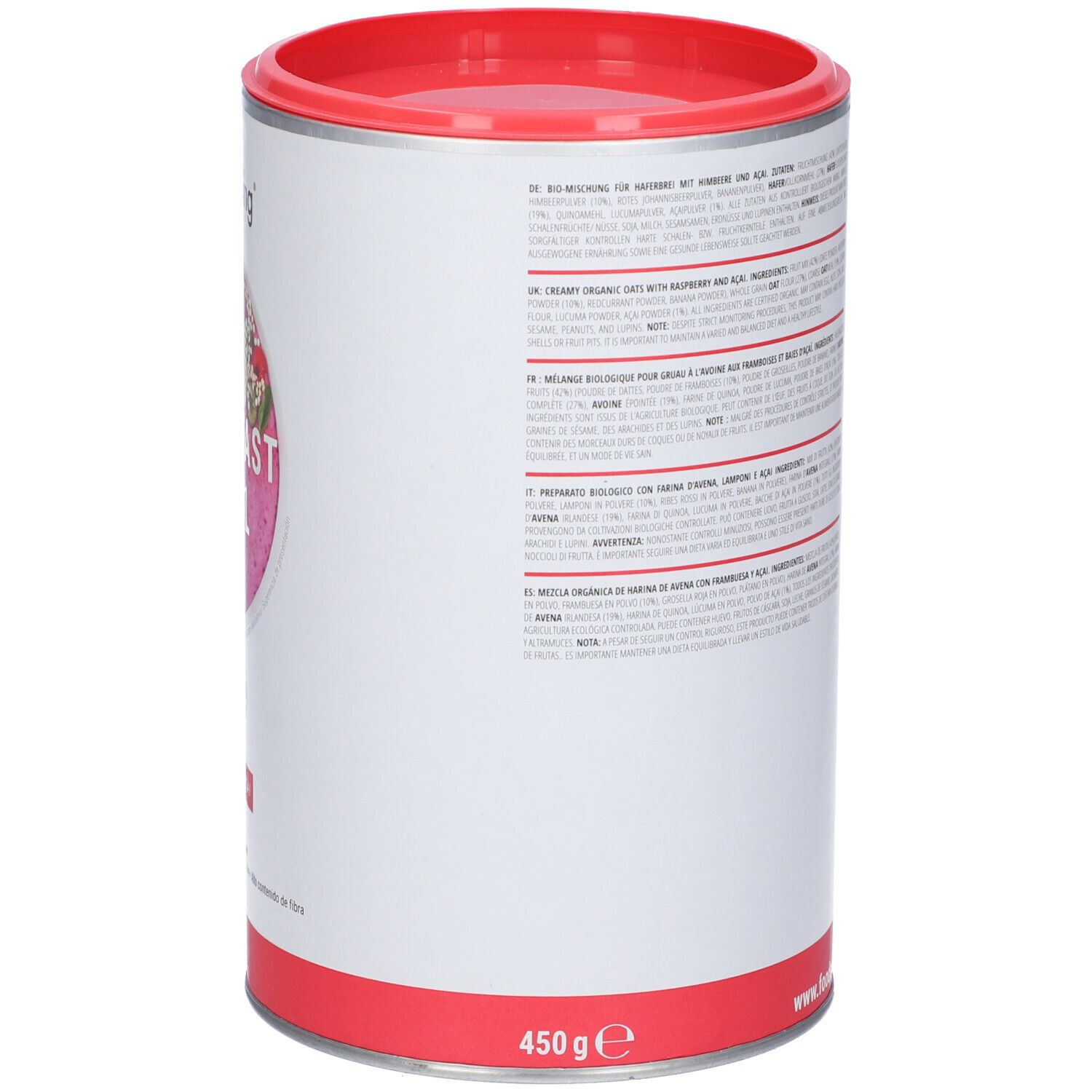 Foodspring® Breakfast Bowl Lamponi Acai