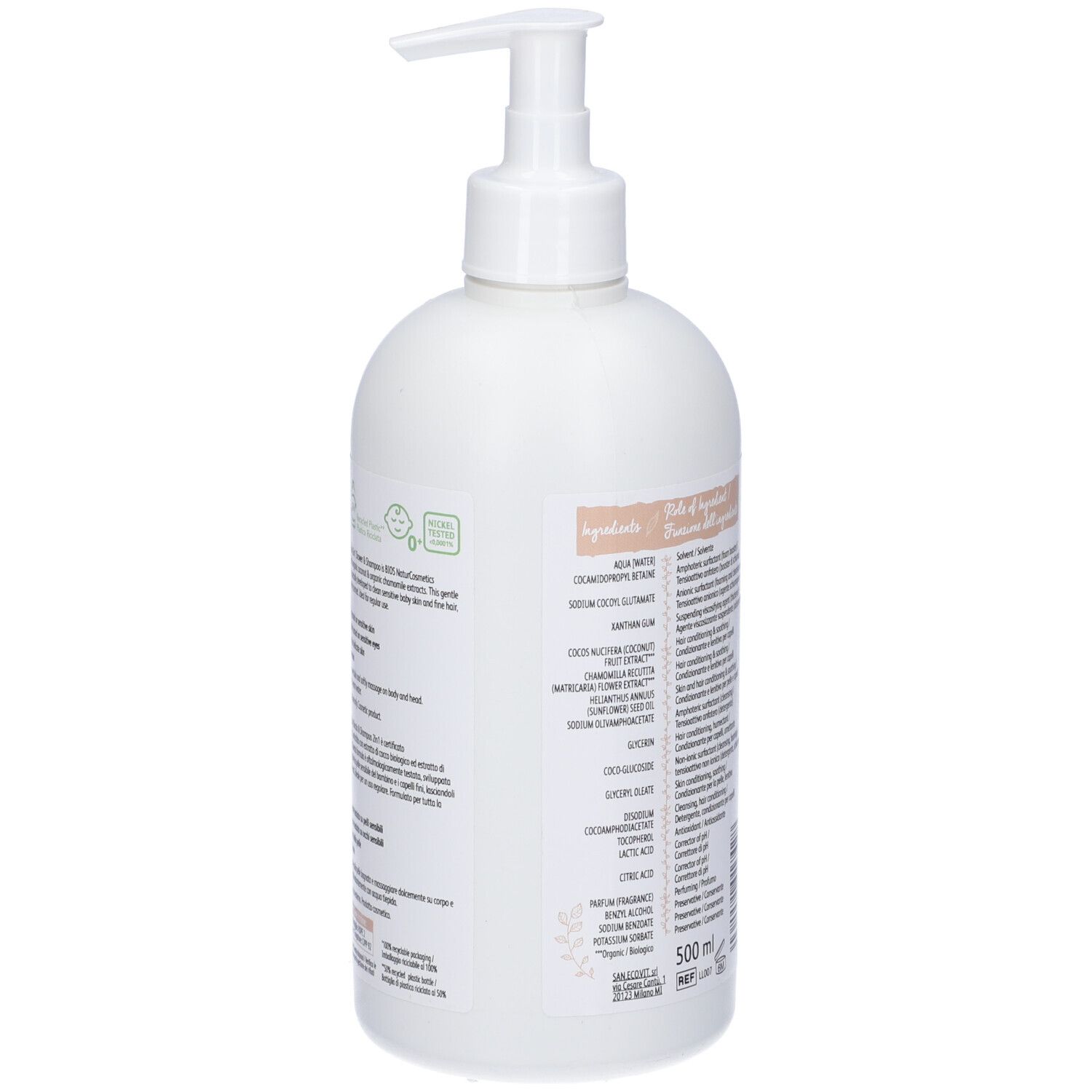 Baby Doccia & Shampoo Naturale 500 Ml
