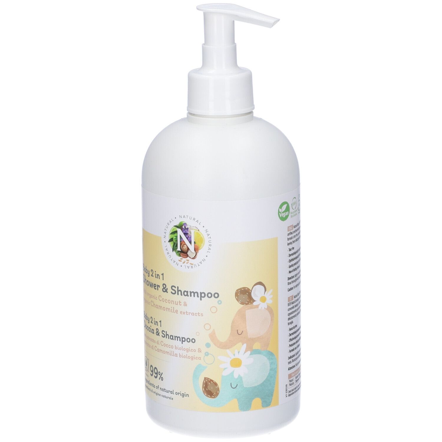 Baby Doccia & Shampoo Naturale 500 Ml