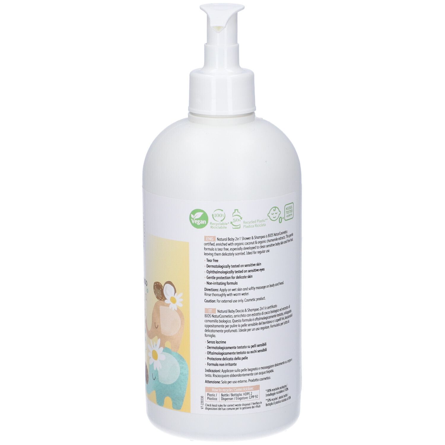 Baby Doccia & Shampoo Naturale 500 Ml