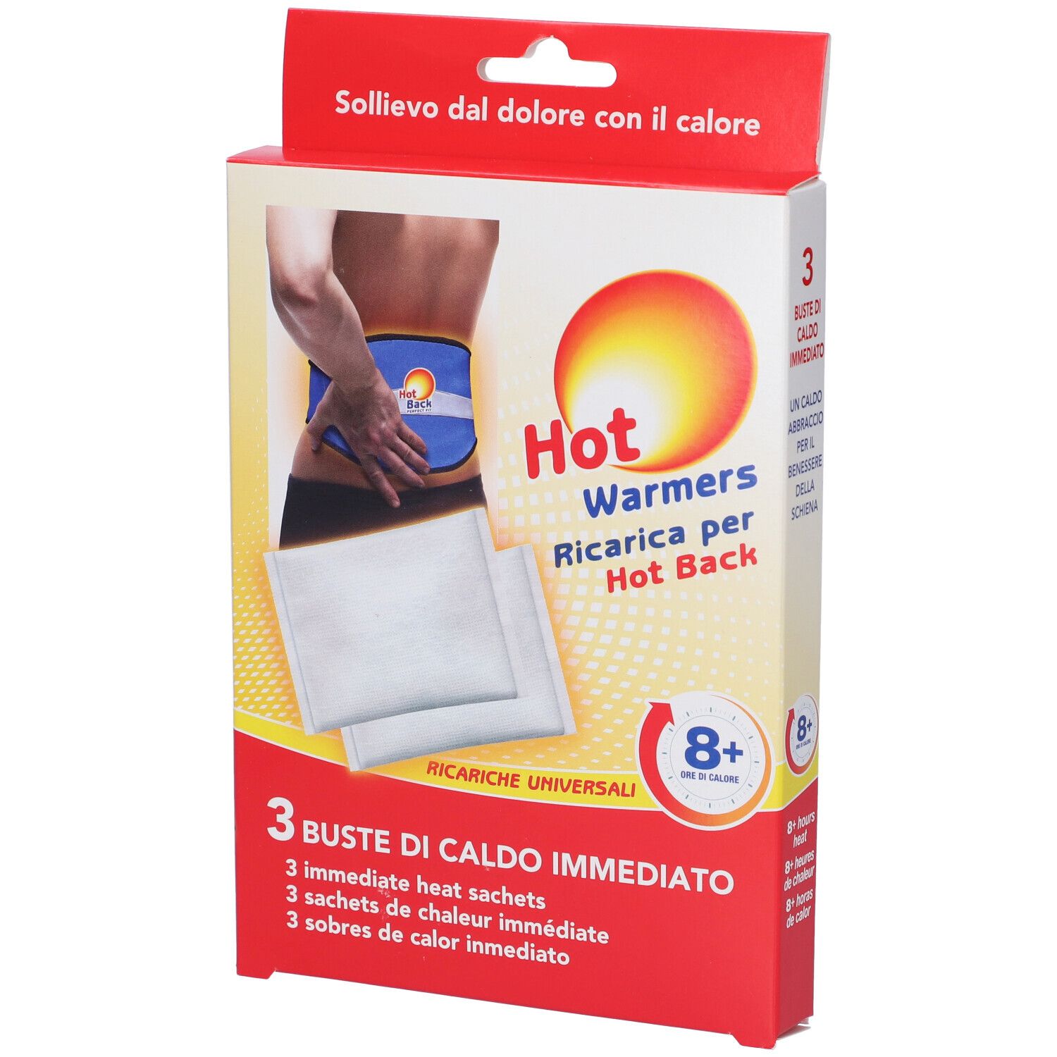 Hot Warmers Sollievo Dal Dolore Con Il Calore Ricarica