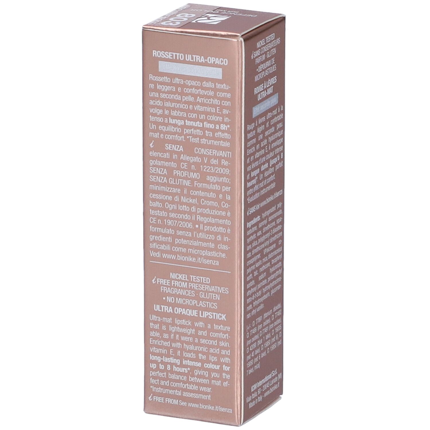 BioNike Defence Color Rosseto Soft Mat N. 803